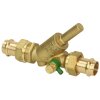 Non-return check valve with drain press connection Viega...