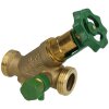 KFR valve 1&quot; ET DN 20 with drain with non-rising stem