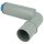 Universal siphon elbow 138 mm long