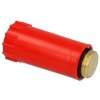 Protection plug 3/4&quot;, red with brass thread