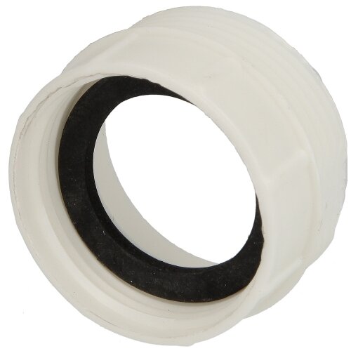 Transition piece IT 1 1/4" x ET 1 1/4" 28 mm high with seal ring