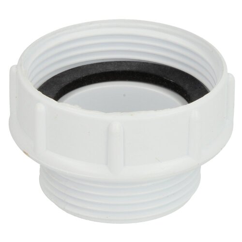 Transition piece IT 1 1/2" x ET 1 1/4" 33 mm high with seal ring