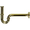 Tube siphon 1 1/4" PLUS, noble brass 1 1/4" x...