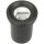 PE-WC-Anschlussgarnitur DN 100 mit Rattensperre, Länge 185 mm, schwarz