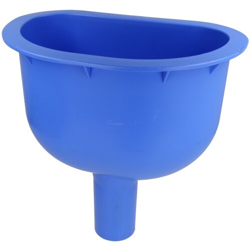 Funnel for Prueffix OHA 5000 for construction and dirty water