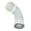 WC connection tube, flexible, DN 100 plastic, pluggable,...