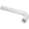 Flush pipe elbow 90° white, 100/300 mm
