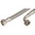 Stainless steel connection hose 800 mm 1/2" nut x 1/2" nut (bend) DN 13
