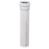 Soundproof drain pipe with plug-in sleeve, DN 110, 2000 mm