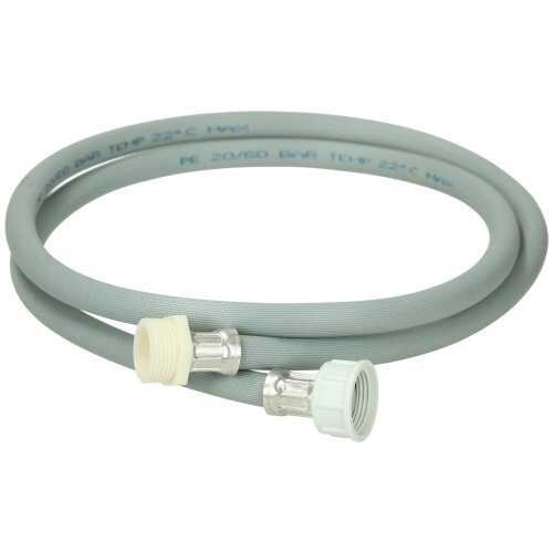 Rubber extension hose 3/8" 2,500 mm, connections 3/4"