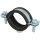 Pipe clamps, zinc-coated M 8 x 40-43 mm (1 1/4")