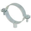 Screw-type pipe clamp, without inlay M 8/10 x 63 - 66 mm