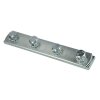 Rail connector for mounting rails for profile 27/18 + 28/30