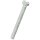 Slotted cheese head screw M 4 x 10 mm DIN 84 galv. zinc coated
