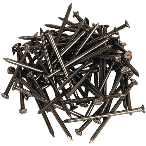 Wire nails DIN 1151 countersunk head 2.5 x 60 mm (PU 2.5 kg) shiny steel