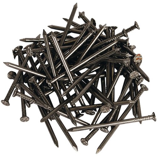 Wire nails DIN 1151 countersunk head 5.5 x 160 mm (PU 5 kg) shiny steel