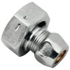 Basin meter screw joint Crimp connection for 10 mm pipe