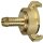 Brass quick coupling for hoses 1/2&quot;, 360&deg; rotatable