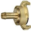 Brass quick coupling for hoses 3/4&quot;, 360&deg; rotatable