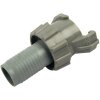 Plastic suction/high-pressure quick- coupling with...