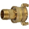 Brass suction/high-pressure quick- coupling with locking...