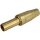 Brass spray nozzle with sleeve 3/4" heavy design