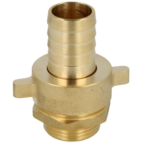Brass standpipe screw fitting, 3 pcs. 1/2" ET x 1/2" hose tail