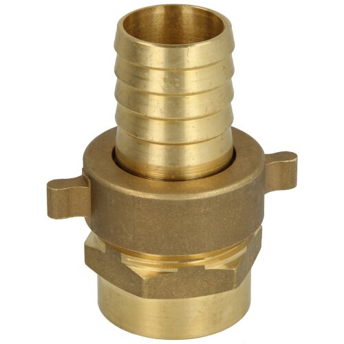 Brass standpipe screw fitting, 3 pcs. 3/4" IT x 3/4" hose tail