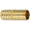 Brass hose connector for 3/8&quot; hoses