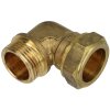 MS compression fitting, elbow/ET for pipe-Ø 8 mm x...